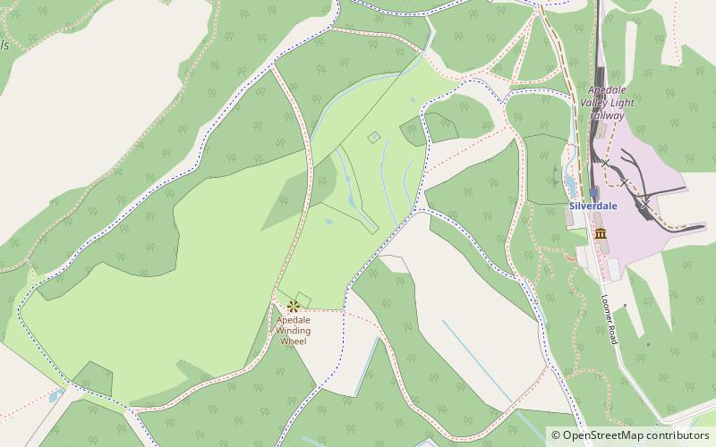 Apedale Community Country Park location map