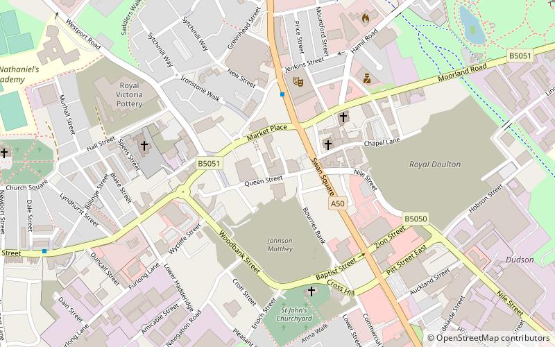 Wedgwood Institute location map