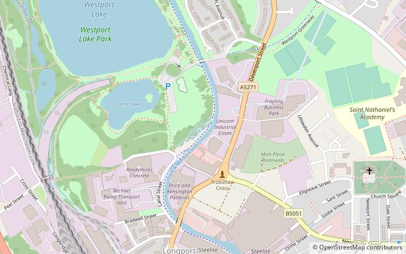 Longport location map