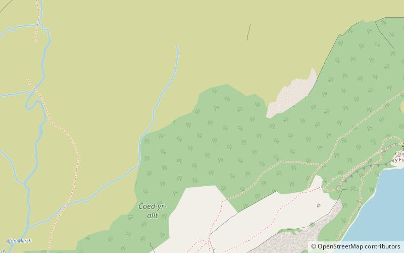 Llyn Gwynant location map