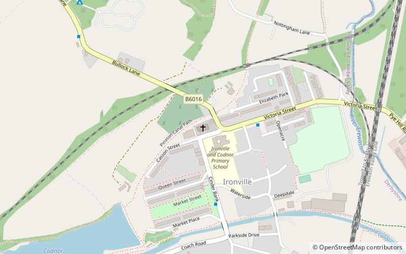 Christ Church location map