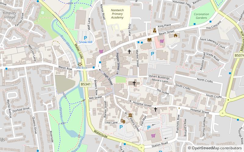 1–3 Churchyard Side location map