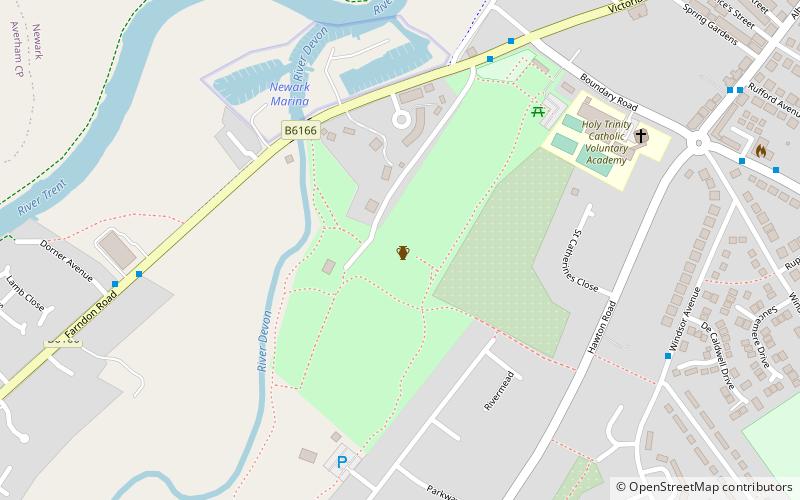 Sconce and Devon Park location map