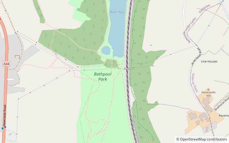 bathpool park location map
