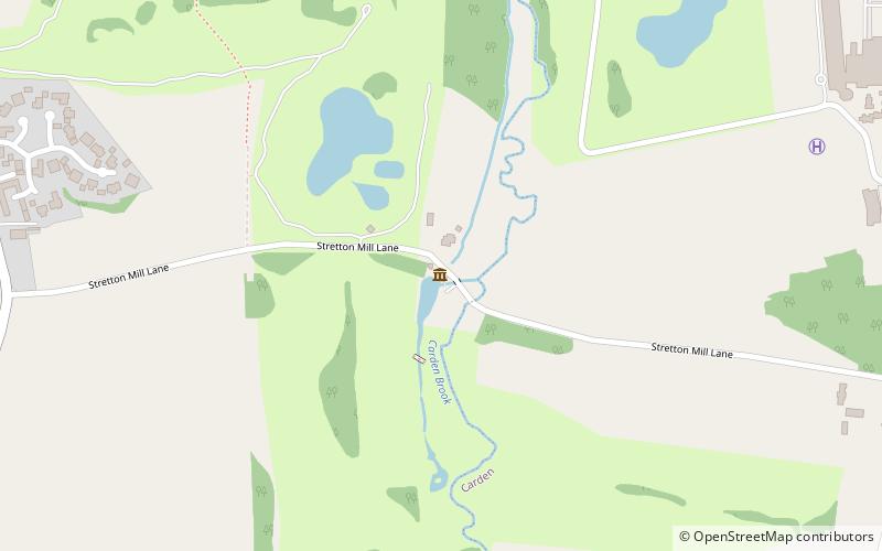 Stretton Watermill location map