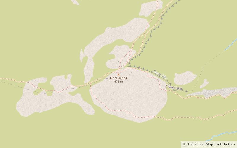 Moel Siabod location map