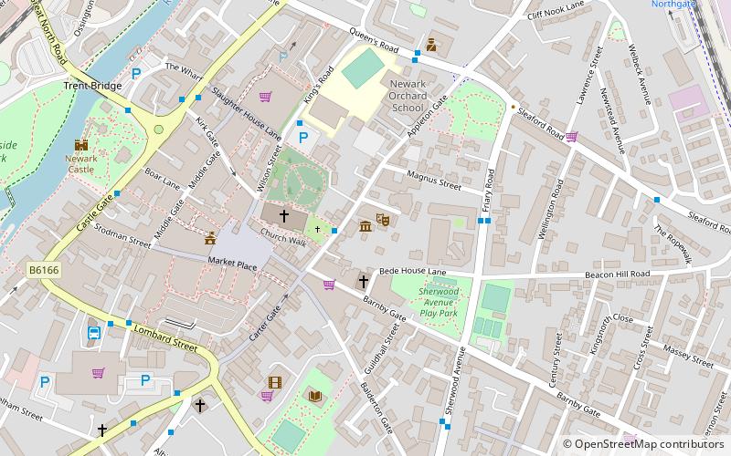 National Civil War Centre - Newark Museum location map
