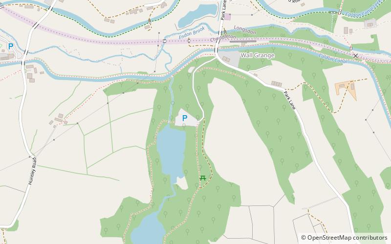 Deep Hayes Country Park location map