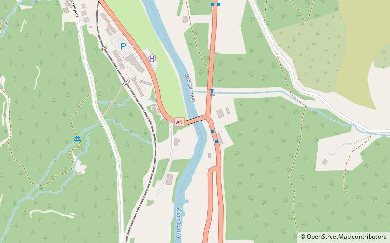 Waterloo Bridge location map