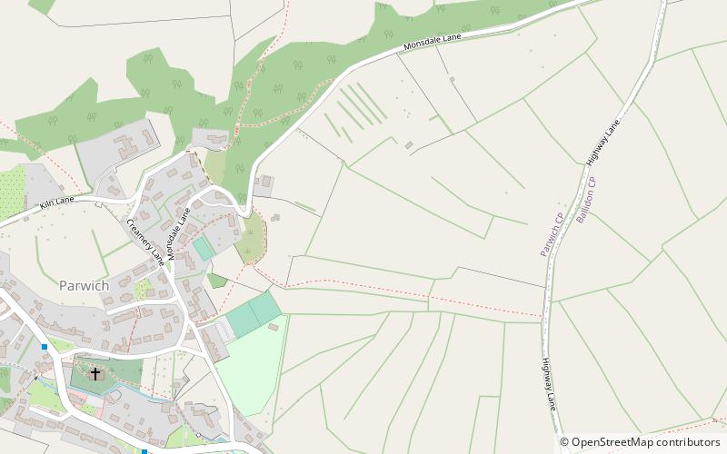Ballidon Dale location map