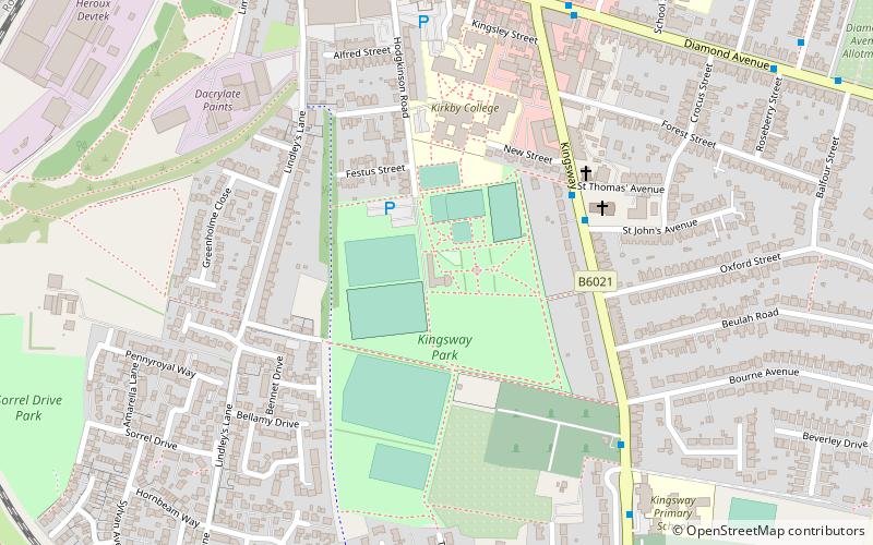 The Rocking Horse Nursery Kingsway location map