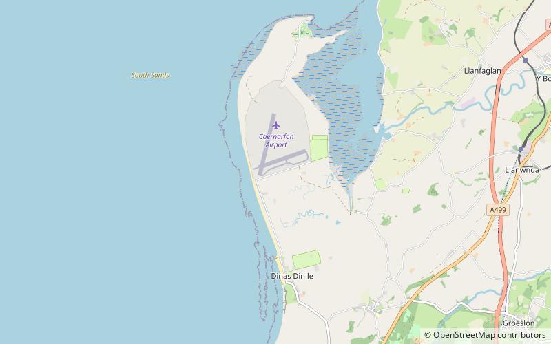 Caernarfon Airworld Aviation Museum location map