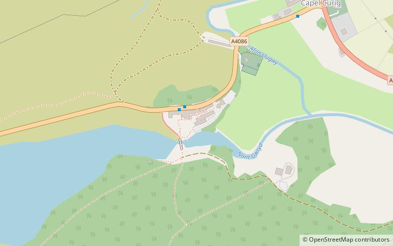 Plas y Brenin location map