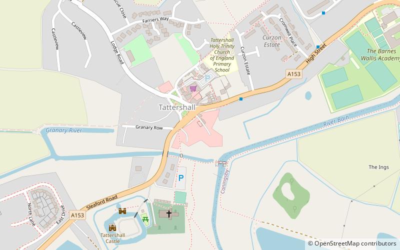 Tattershall College location map