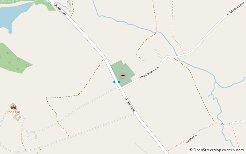 All Saints Church location map