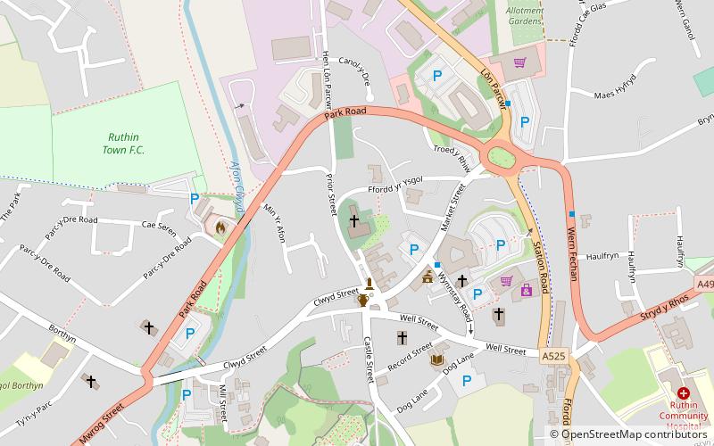 Collegiate and Parochial Church of St Peter location map