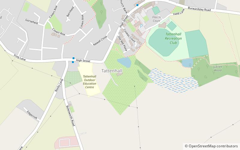 tattenhall hall location map