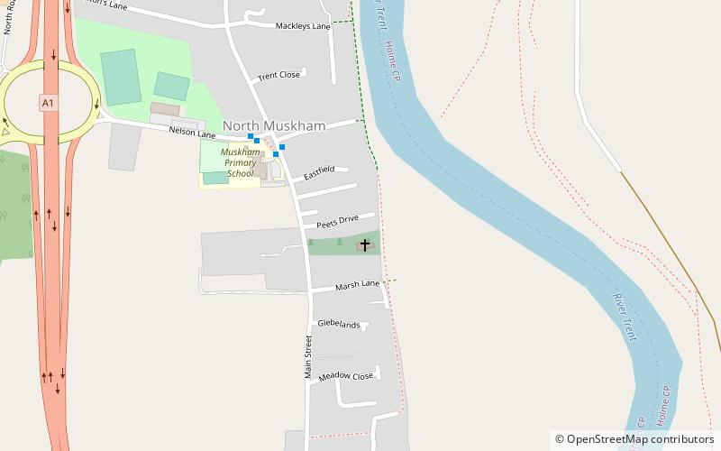 St Wilfrid's Church location map