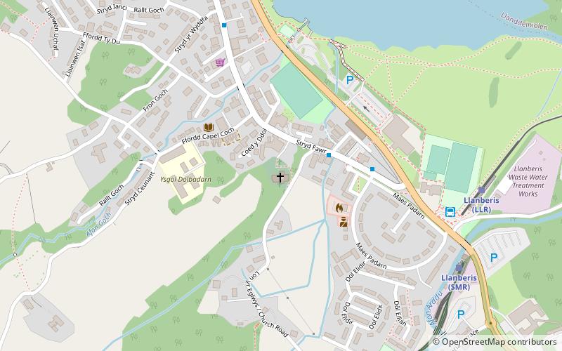 St Padarn's Church location map