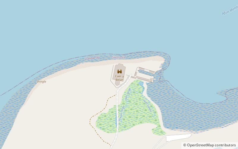 Fort Belan location map