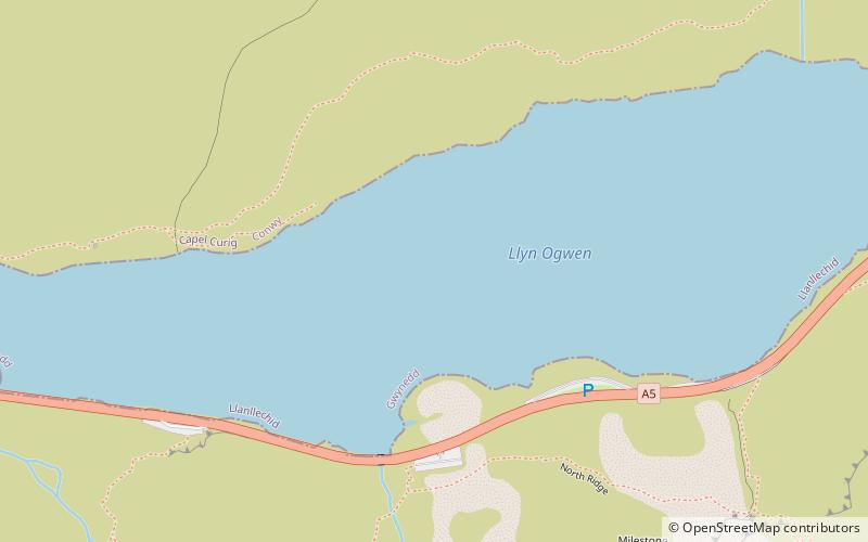 Llyn Ogwen location map