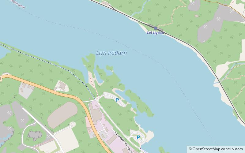 Llyn Padarn location map