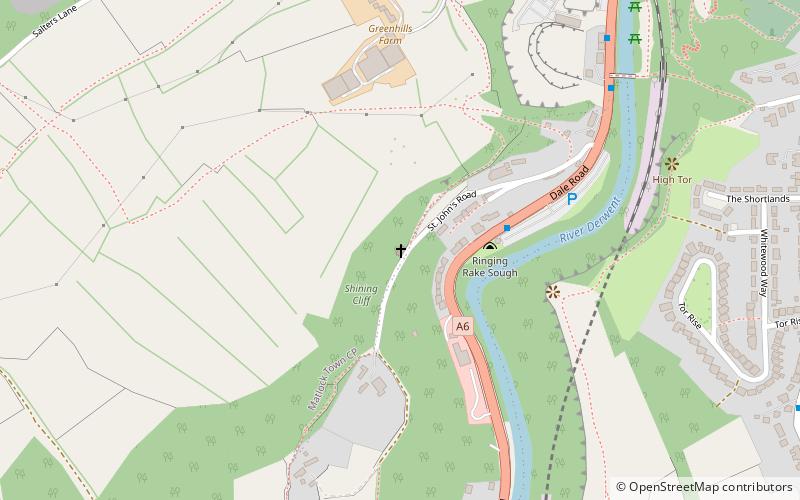 St John the Baptist's Chapel location map