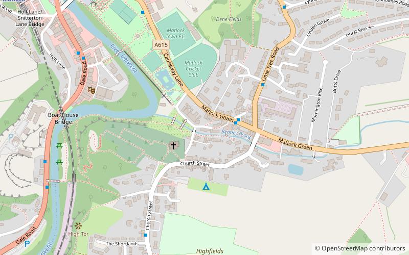 Derwent House location map