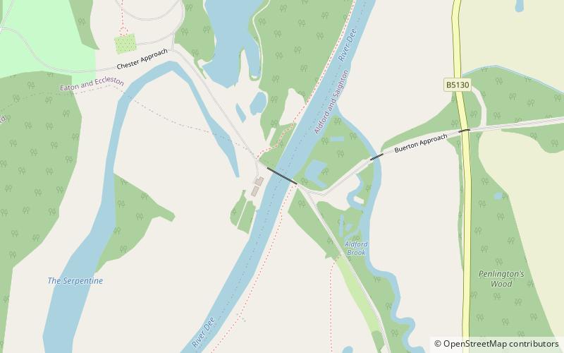 Iron Bridge Lodge location map