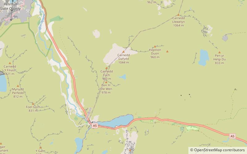 Ffynnon Lloer location map