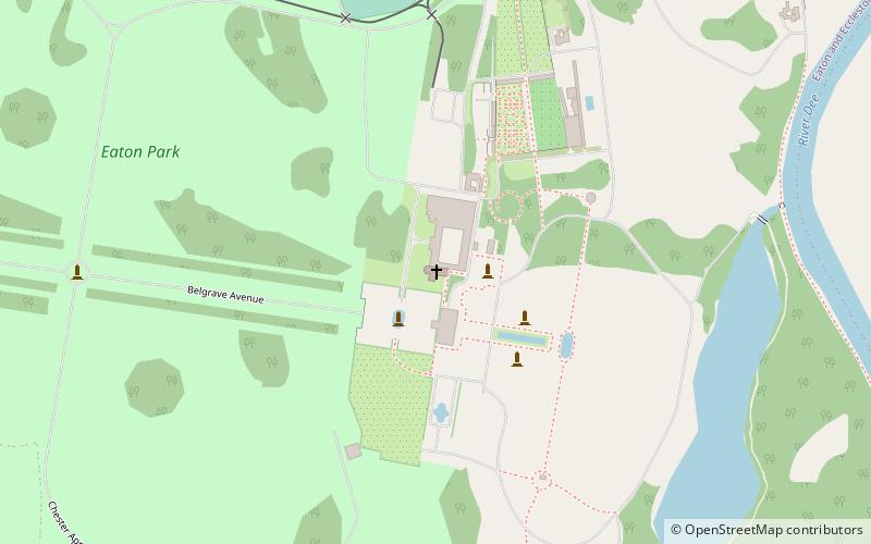 Eaton Chapel location map