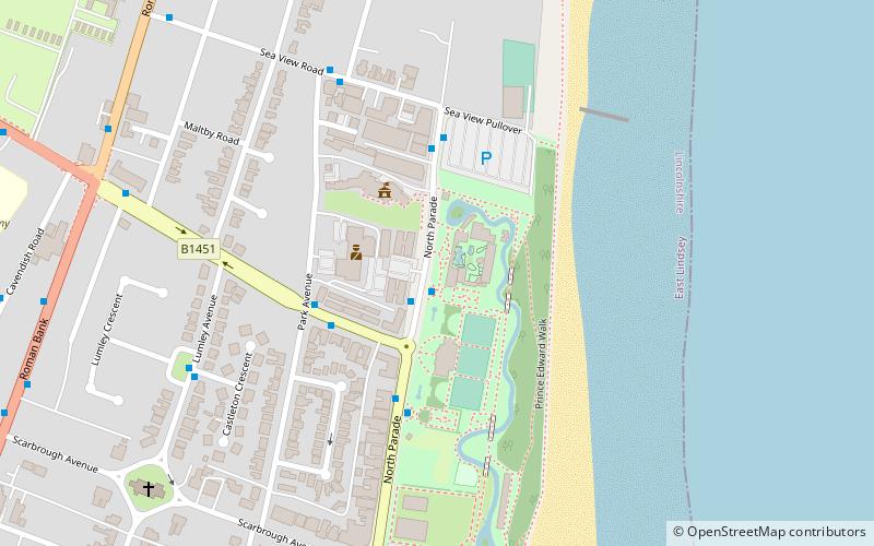 Natureland Seal Sanctuary location map