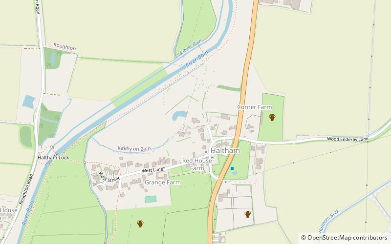 St Benedict's Church location map