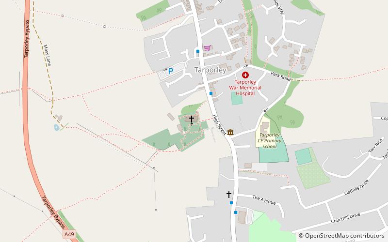 St Helen's Church location map