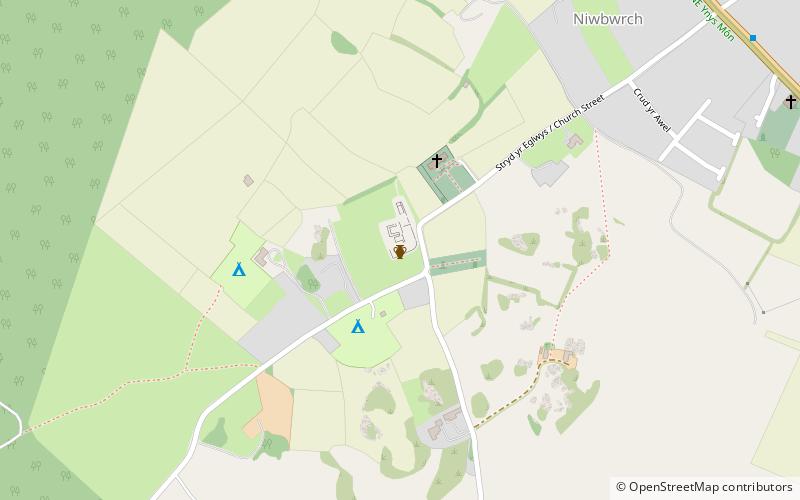 Llys Rhosyr location map