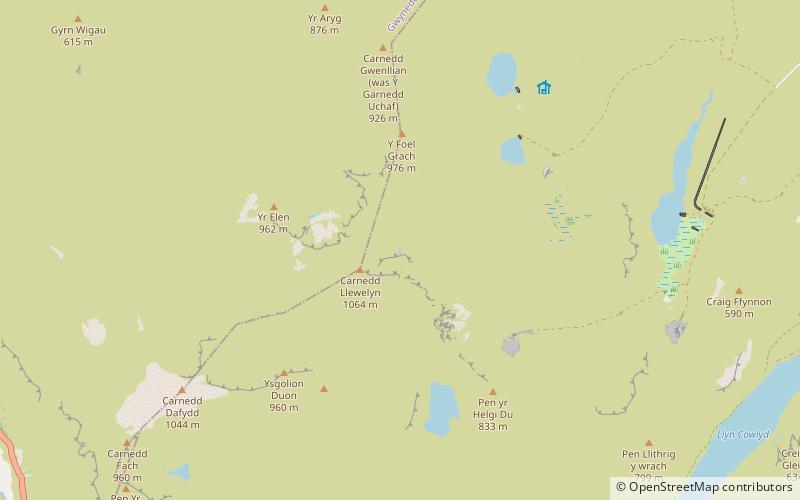 Llyn Llyffant location map