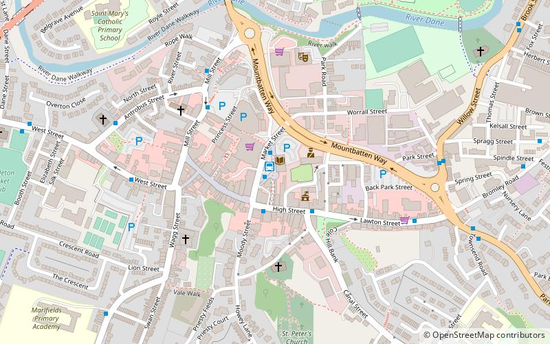 Congleton Town Hall location map