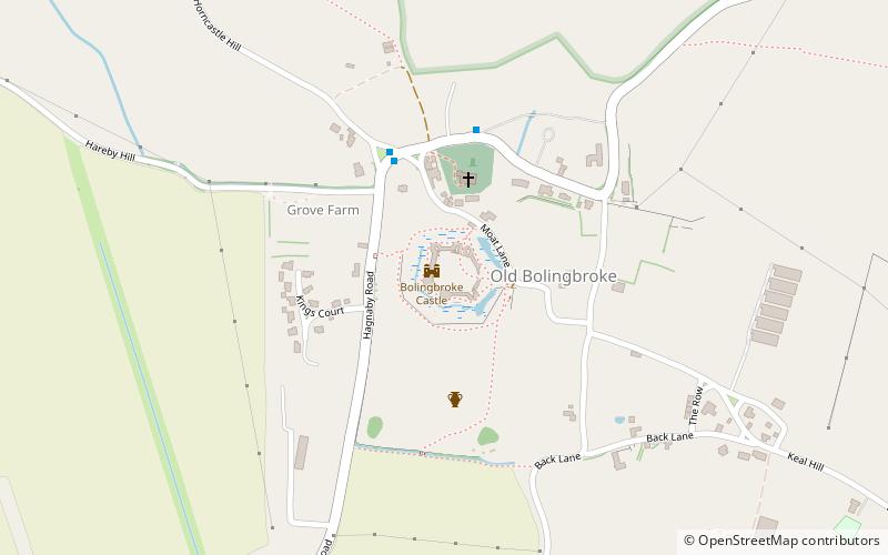Castillo de Bolingbroke location map