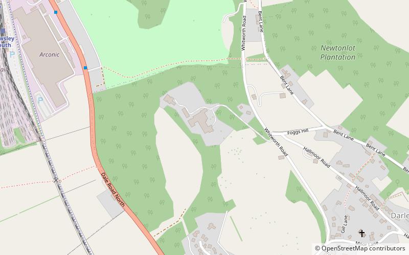 Stancliffe Hall location map
