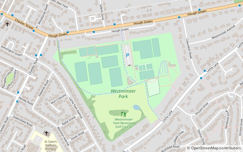 Westminster Park location map