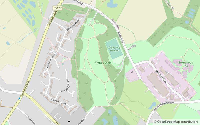 Etna Park location map