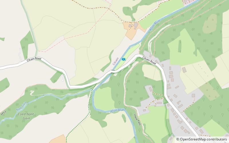 alyn gorge location map