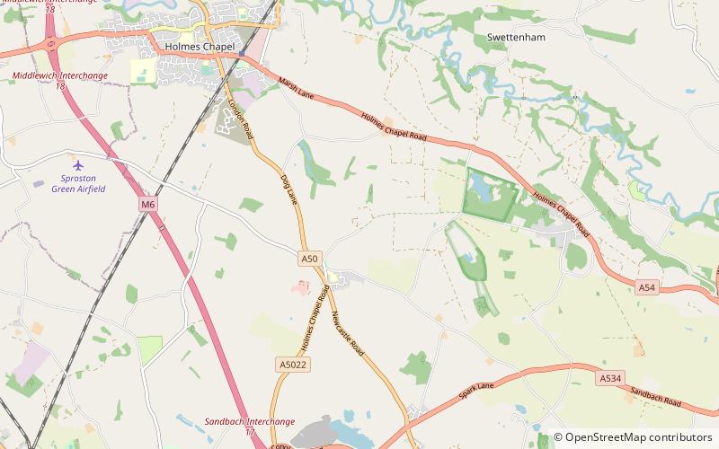 St Oswald's Church location map