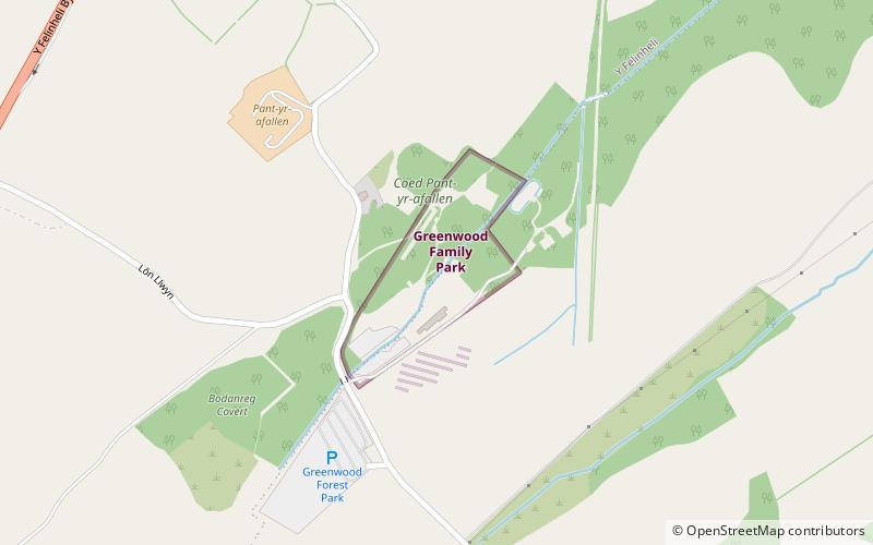 GreenWood Forest Park location map