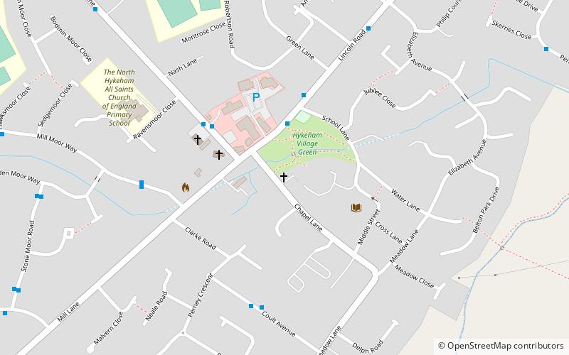 north hykeham priory location map