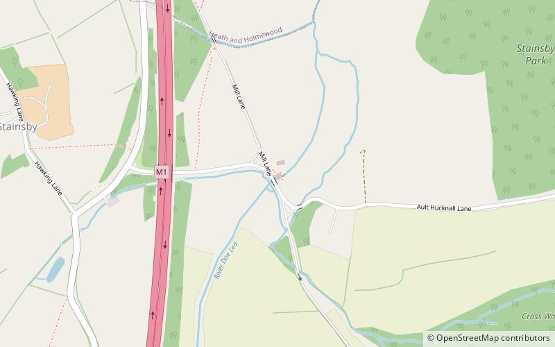 Stainsby Mill location map