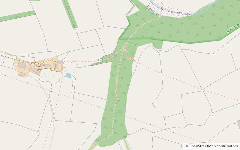 Cales Dale location map