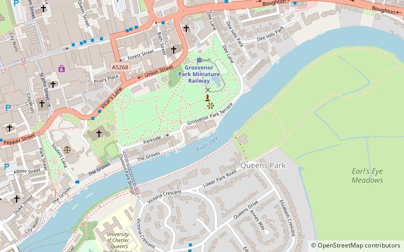 The King's School Rowing Club location map