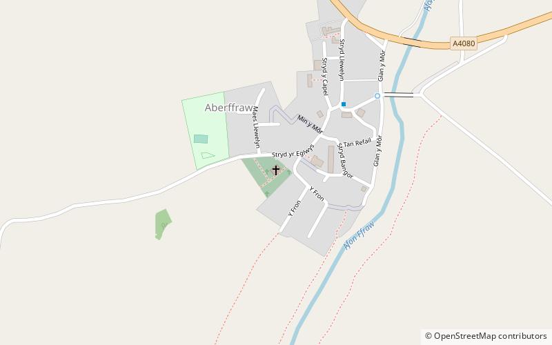 St Beuno's Church location map