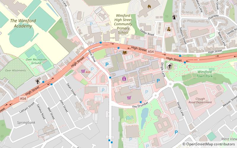 Boer War Memorial location map